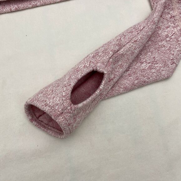 Gymshark Pink Cropped Top Long Sleeve Moisture Wick Athleisure Size Small - Picture 3 of 9